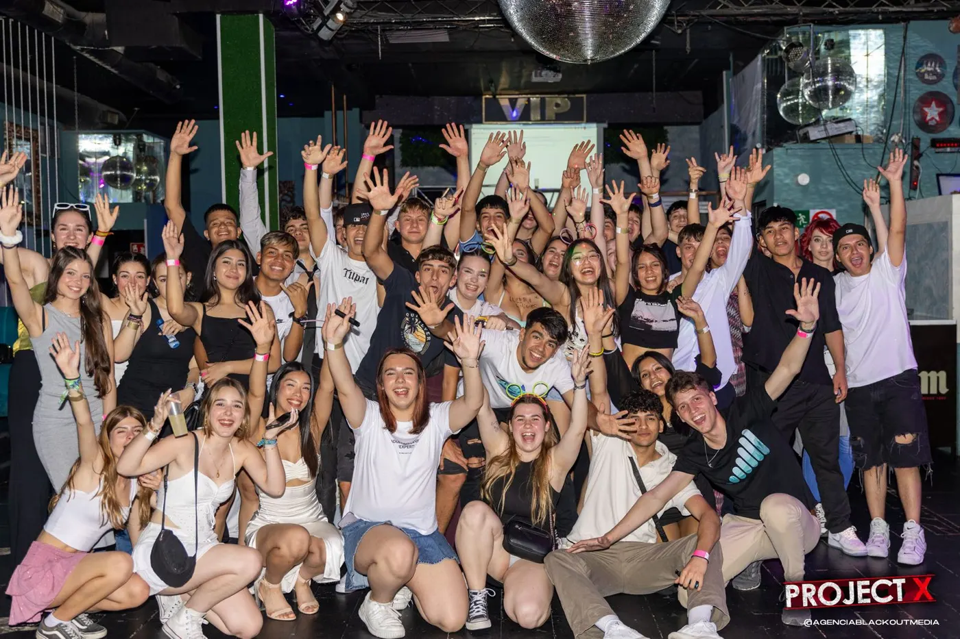 Graduación en Madrid con Project X