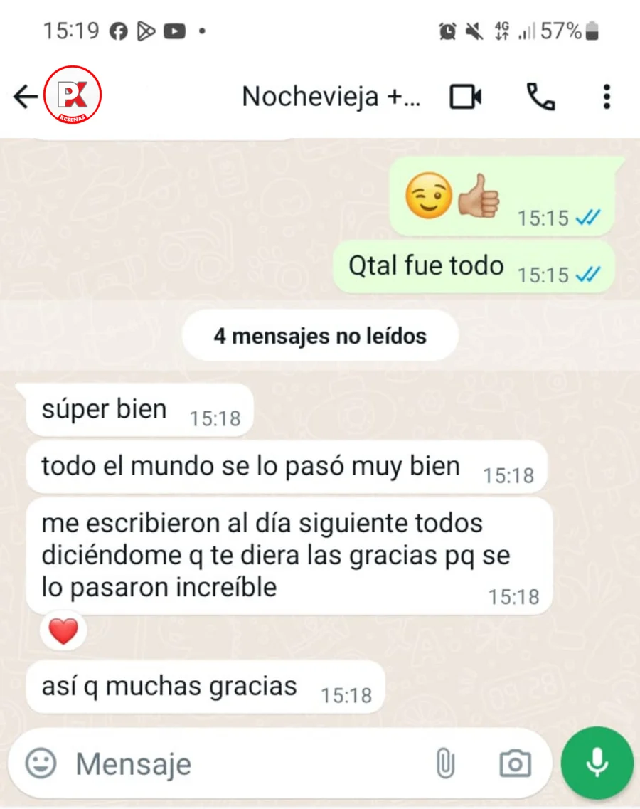 Reseña de un cliente de Project X